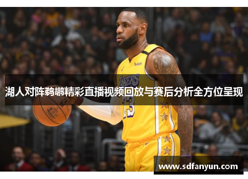 湖人对阵鹈鹕精彩直播视频回放与赛后分析全方位呈现